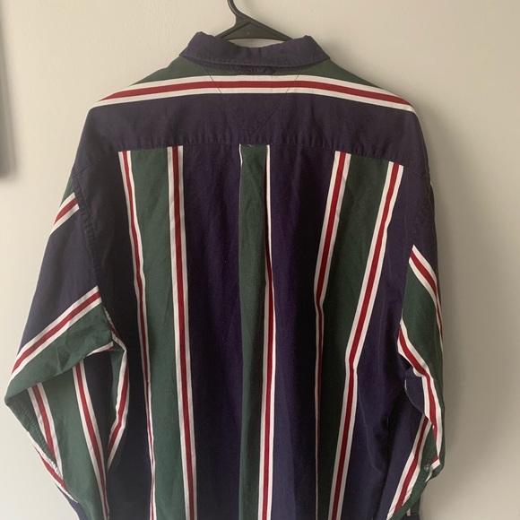 Vintage Tommy Hilfiger 90s button down Large - Picture 5 of 9